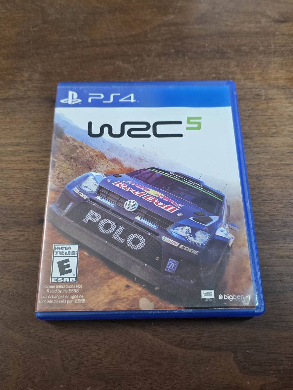 Sony PS4 WRC 5 Rally Game